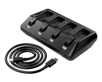 SRAM Quad/Four Battery Charger (Black) (USB-C)