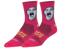 Sockguy 6" Socks (Bat Boy Pink)